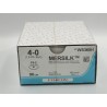 SEDA 4/0  AG20MM TRI-3/8 CIR 90CM NEGRA ( WS365H ) No Absorbible C/36 UDS