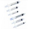 Jeringa 3 piezas 20 ml. cono excéntrico  C/120 Uds
