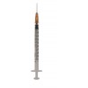 JERINGA 1ML TUBER. ESC. CENT. C/AGUJA ( 303175 ) C/120 uds