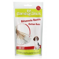 Bastoncillos tamaño S/M  Bamboo stick Bolsa: 30 Uds.