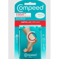 Compeed apósitos hidrocoloide talones  Talla M Caja: 5 uds.