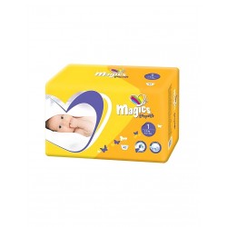 Paquete de pañales Magics talla 1 Easysoft. 42uds (2-5 kg)