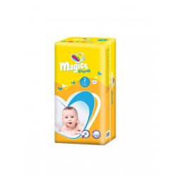 Paquete de pañales Magics talla 2 Easysoft. 60uds (4-8 kg)