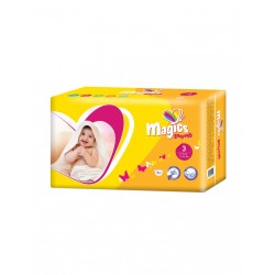 Paquete de pañales Magics talla 3 Easysoft. 54uds (6-10 kg)