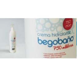 Crema hidratante 750 ML Con Dosificador ( Begobaño )