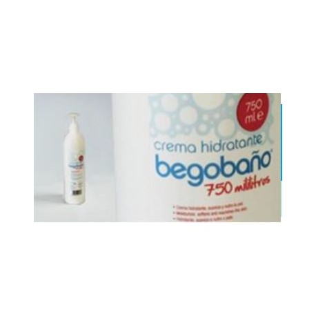 Crema hidratante 750 ML Con Dosificador ( Begobaño )